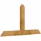 Ekena Millwork Portland Rough Sawn Timber Gable Bracket, Western Red Cedar, 48"W x 26"H x 2"D x 4"F, 13/12 Pitch GBW048X26X0204POR00RWR - alternate 3